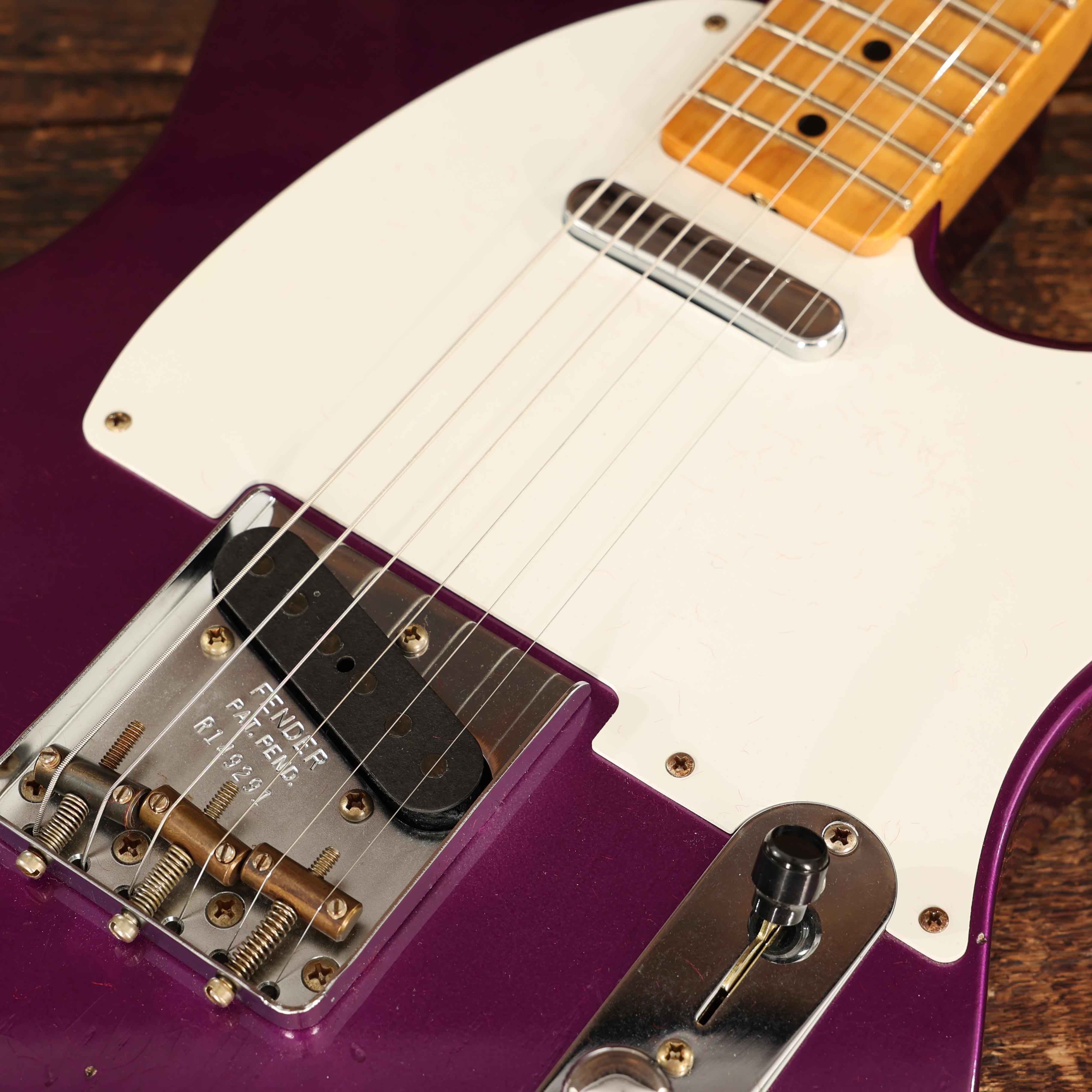 Fender Custom Shop '52 Journeyman Telecaster in Purple Metallic